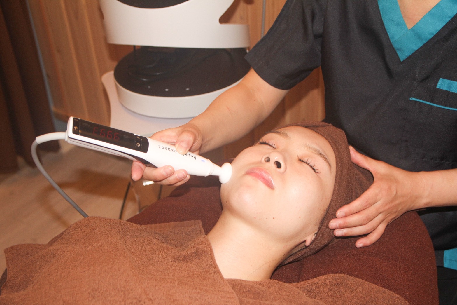 プラズマシャワー施術